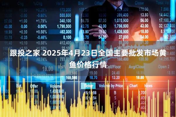 跟投之家 2025年4月23日全国主要批发市场黄鱼价格行情