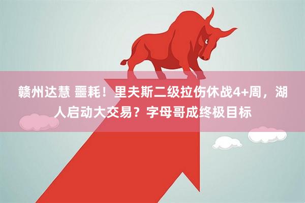 赣州达慧 噩耗！里夫斯二级拉伤休战4+周，湖人启动大交易？字母哥成终极目标
